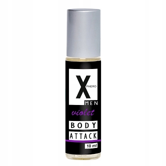 BODY ATTACK Violet for men 10ml