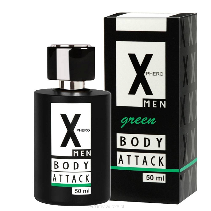BODY ATTACK Green for men 50ml