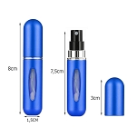 Atomizer podróżny 5 ml, niebieski. Dozownik do napełniania. - 6