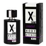 BODY ATTACK Violet for men 50ml - 3