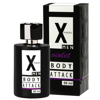 BODY ATTACK Violet for men 50ml