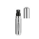 Atomizer do perfum wielokrotnego użytku, srebrny. Dyskretny - 2